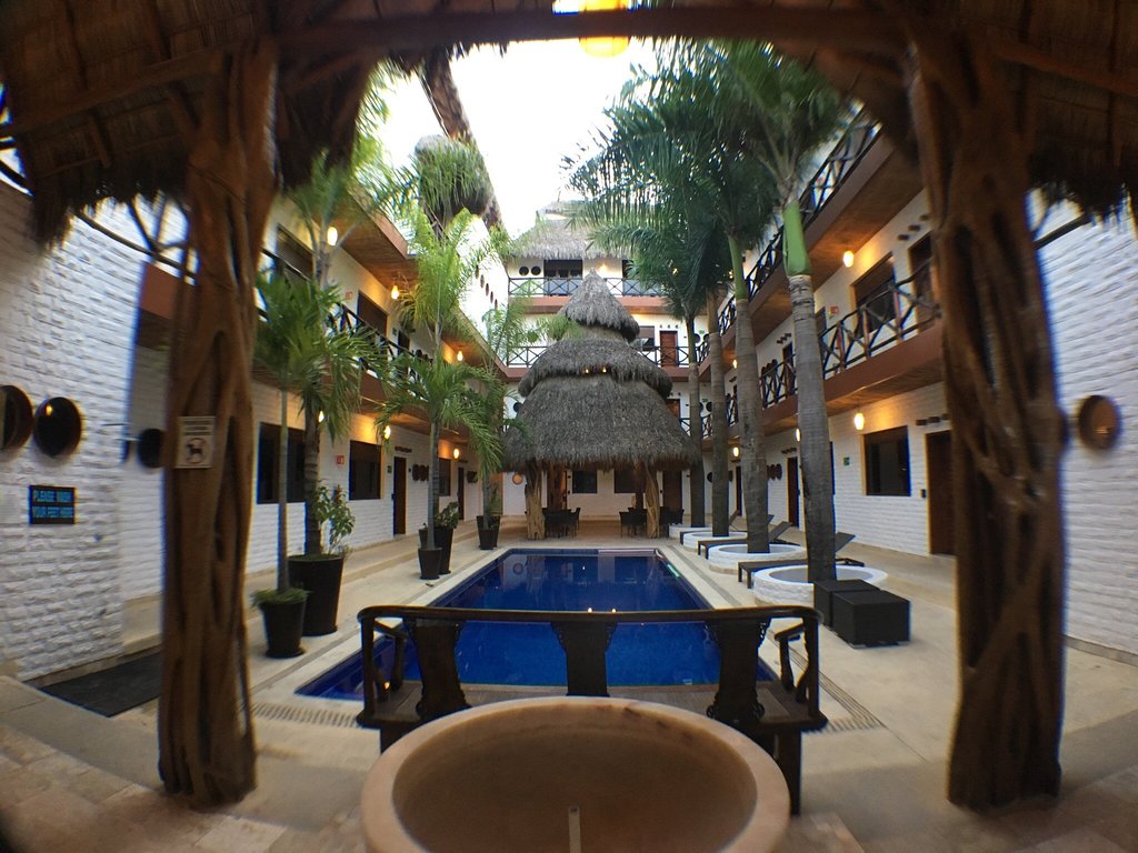 Charming hotel oasis